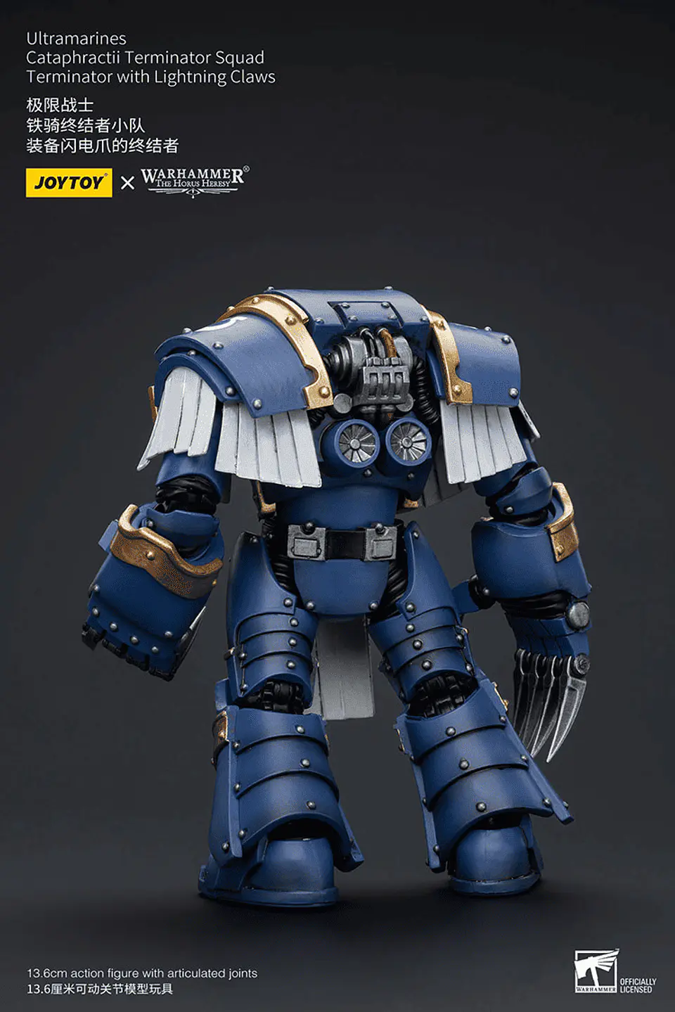 Ultramarines Cataphractii Terminator con Garras Relámpago 3