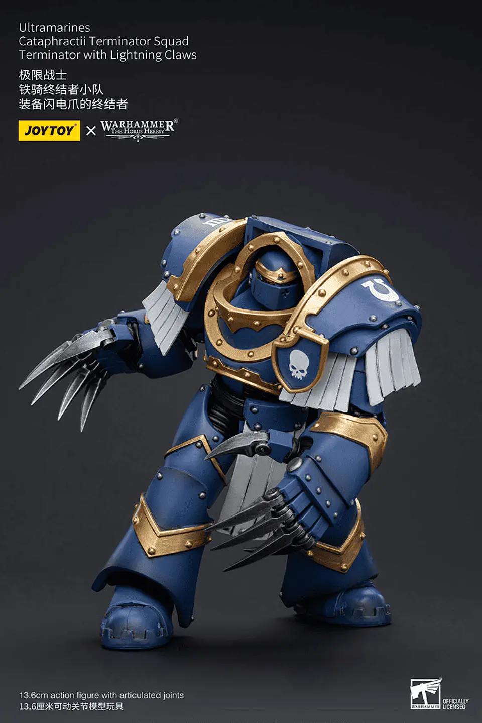 Ultramarines Cataphractii Terminator con Garras Relámpago 4