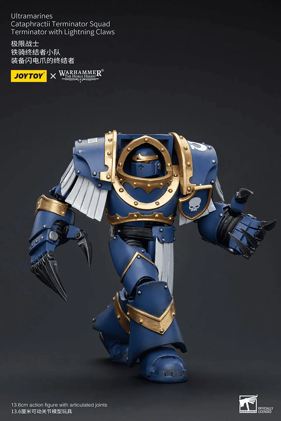 Ultramarines Cataphractii Terminator con Garras Relámpago 5