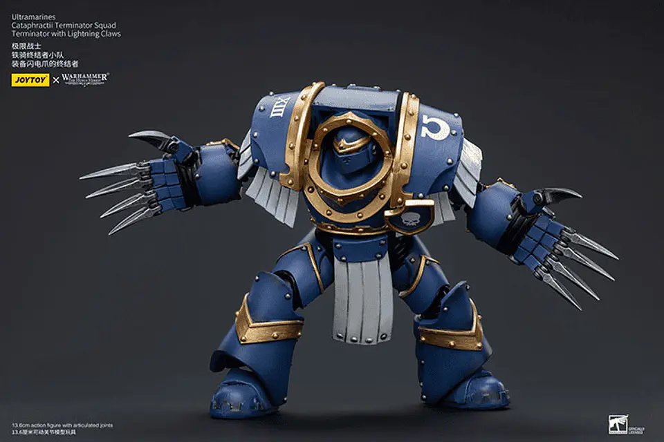 Ultramarines Cataphractii Terminator con Garras Relámpago 6