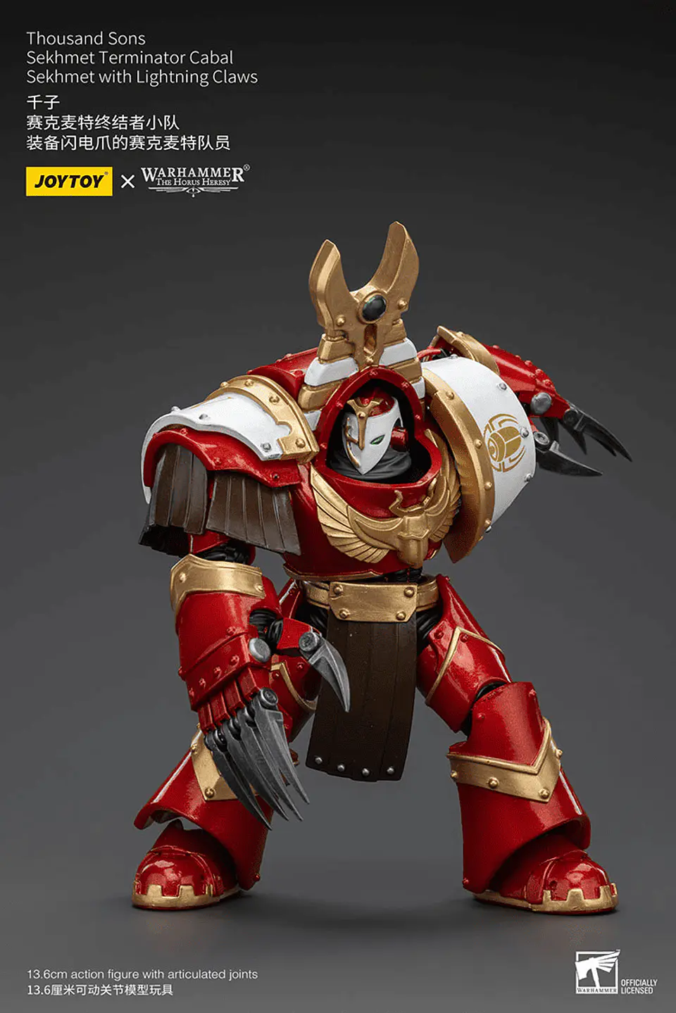 Thousand Sons Sekhmet Terminator Cabal con Garras Relámpago 4