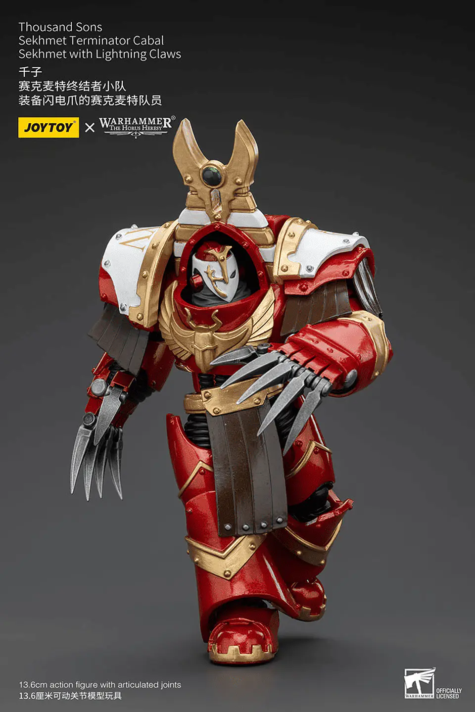 Thousand Sons Sekhmet Terminator Cabal con Garras Relámpago 5