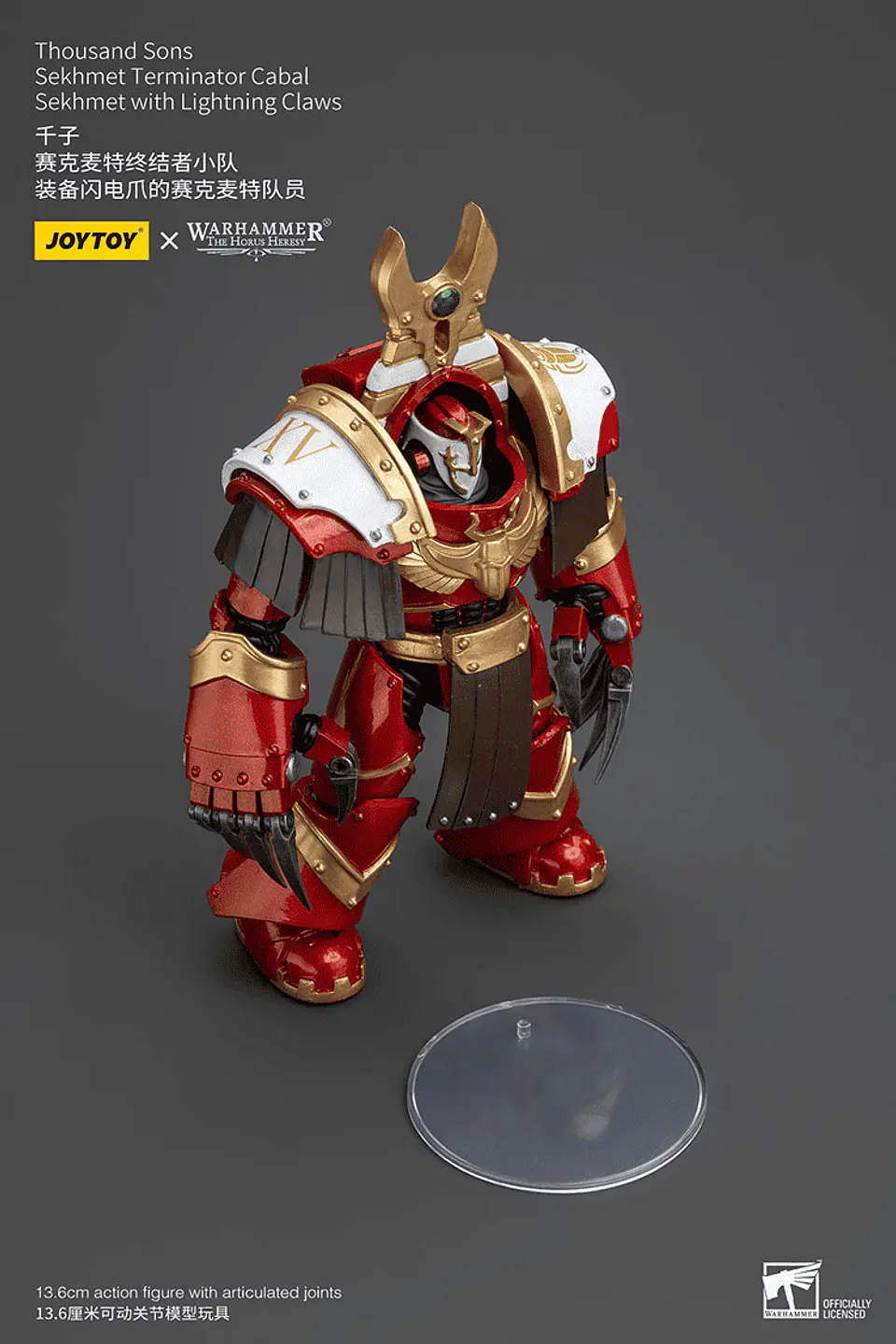 Thousand Sons Sekhmet Terminator Cabal con Garras Relámpago 7