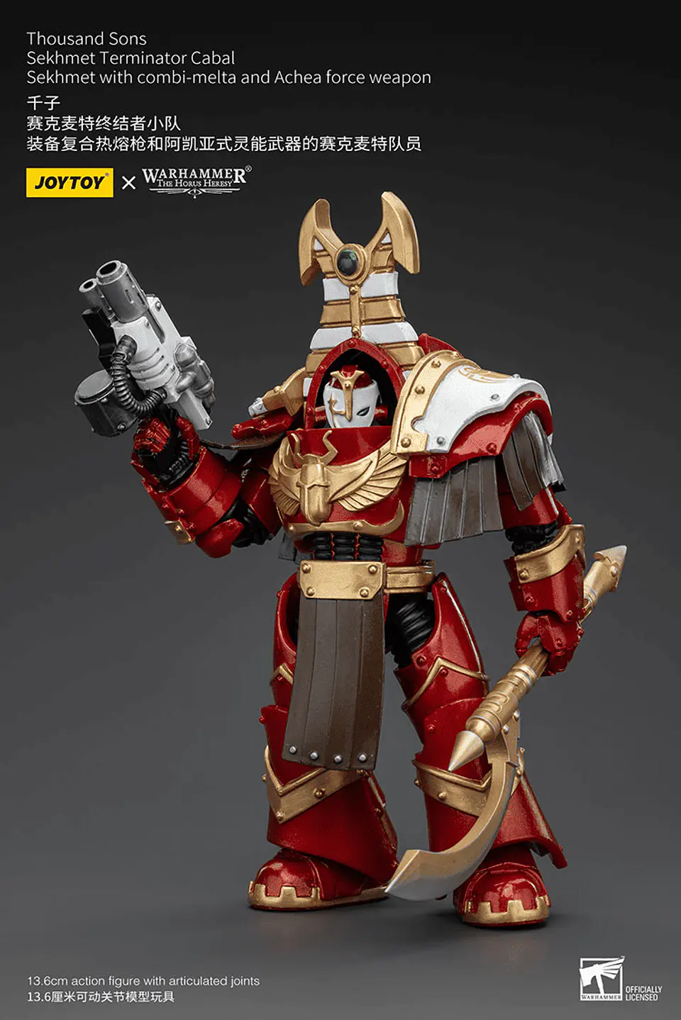 Thousand Sons Sekhmet Terminator Cabal  con combi-melta y arma fuerza Achea 2