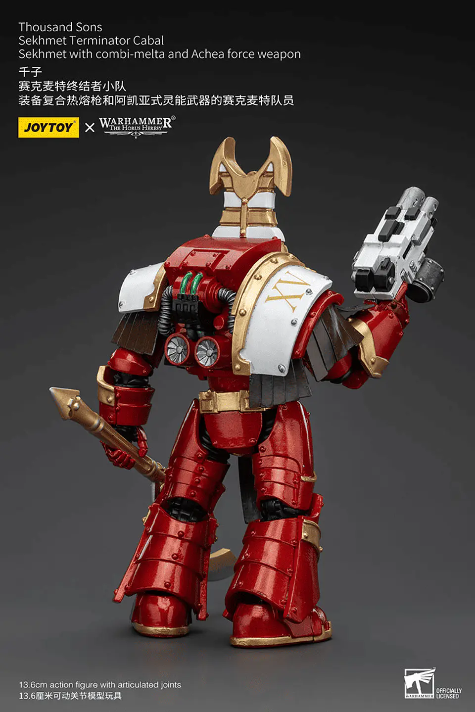 Thousand Sons Sekhmet Terminator Cabal  con combi-melta y arma fuerza Achea 3