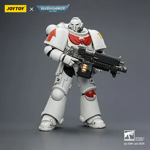 White Scars Intercessor Con Rifle Bolt, Pistola Bolt y Chainsword