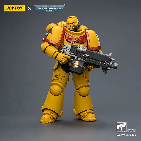 Imperial Fists Intercessor Con Rifle Bolt, Pistola Bolt y Chainsword