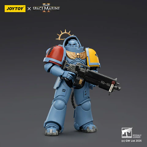 Space Wolves Intercesor Pesado Con Rifle Pesado de Perno y Pistola de Perno