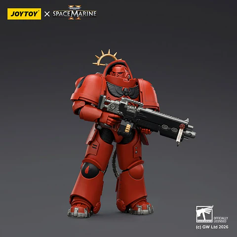 Blood Angels Intercesor Pesado Con Rifle Pesado de Perno y Pistola de Perno