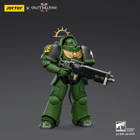 Salamanders Intercesor Pesado Con Rifle Pesado de Perno y Pistola de Perno