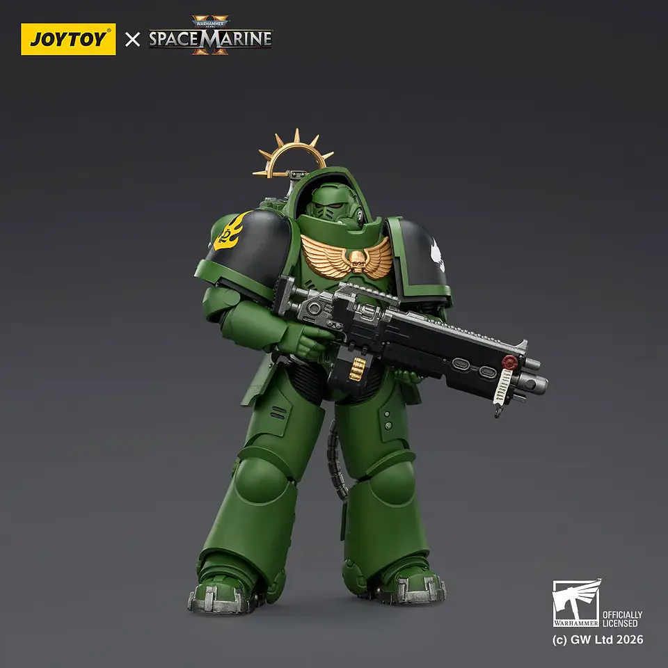 Salamanders Intercesor Pesado Con Rifle Pesado de Perno y Pistola de Perno 1