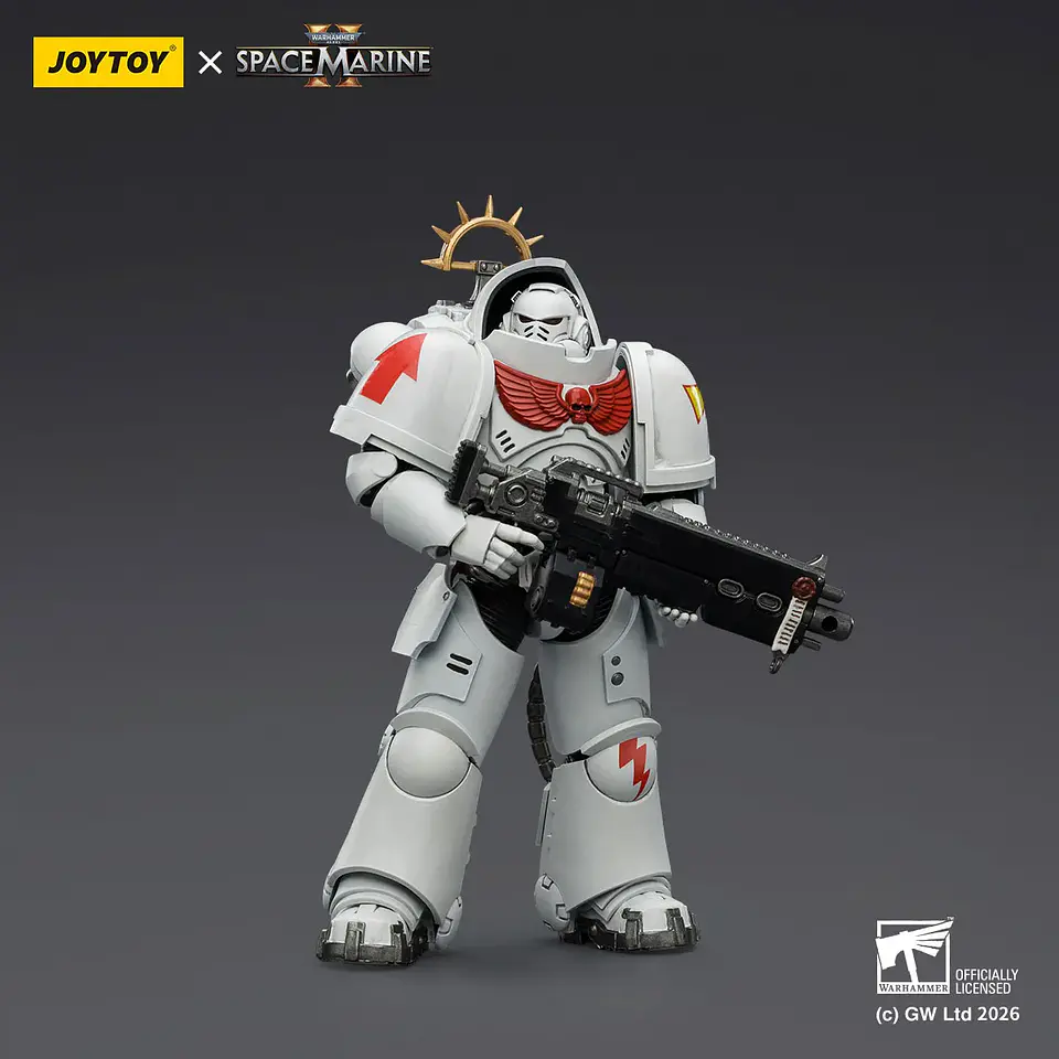 White Scars Intercesor Pesado Con Rifle Pesado de Perno y Pistola de Perno 1
