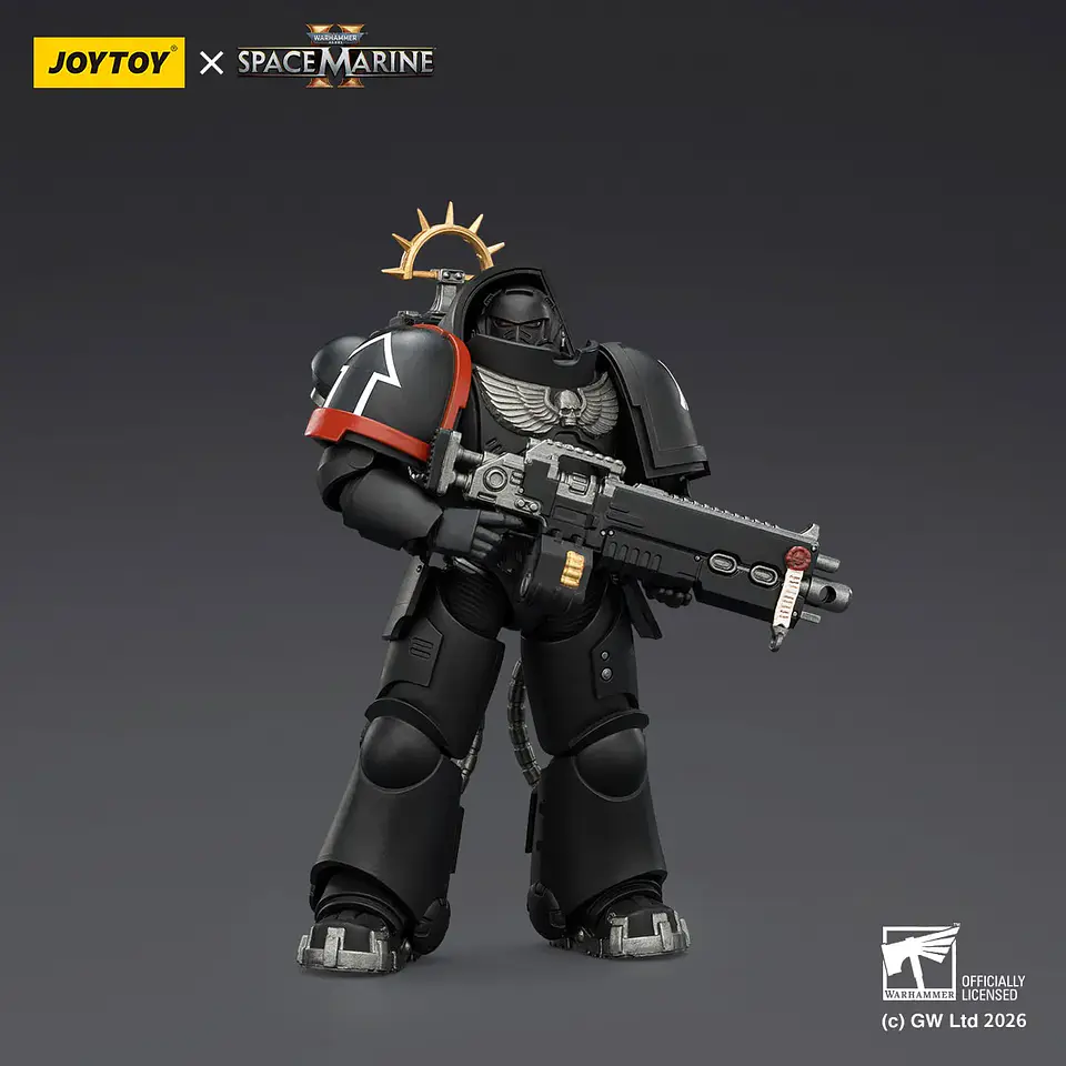 Raven Guard Intercesor Pesado Con Rifle Pesado de Perno y Pistola de Perno 1