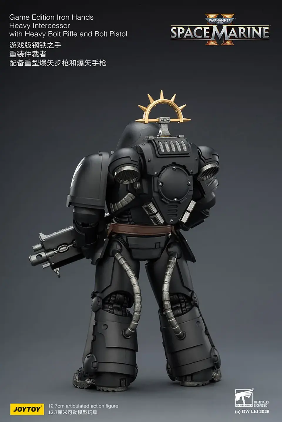 Iron Hands Intercesor Pesado Con Rifle Pesado de Perno y Pistola de Perno 4
