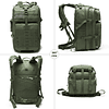 Mochila Militar Táctica 50L Multifuncional Camping - Verde 3