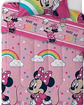 Set Plumon Reversible Minnie Arcoiris