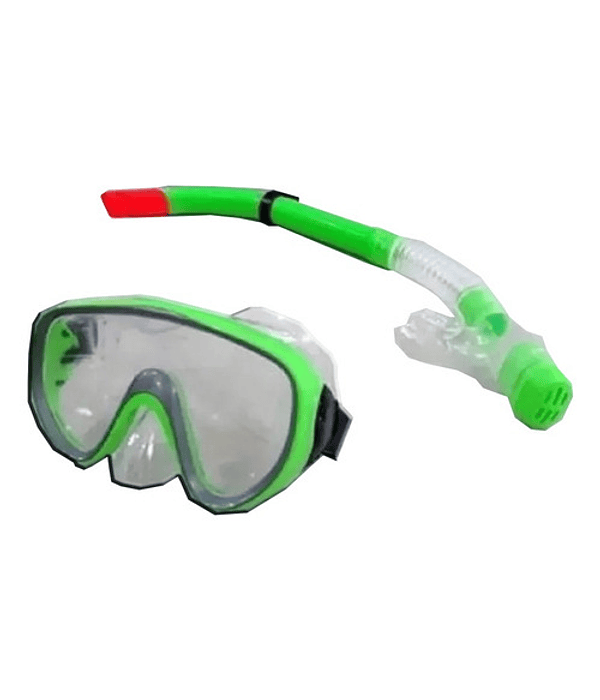 Mascara Con Snorkel Adultos Niños Buceo / Jp Ideas