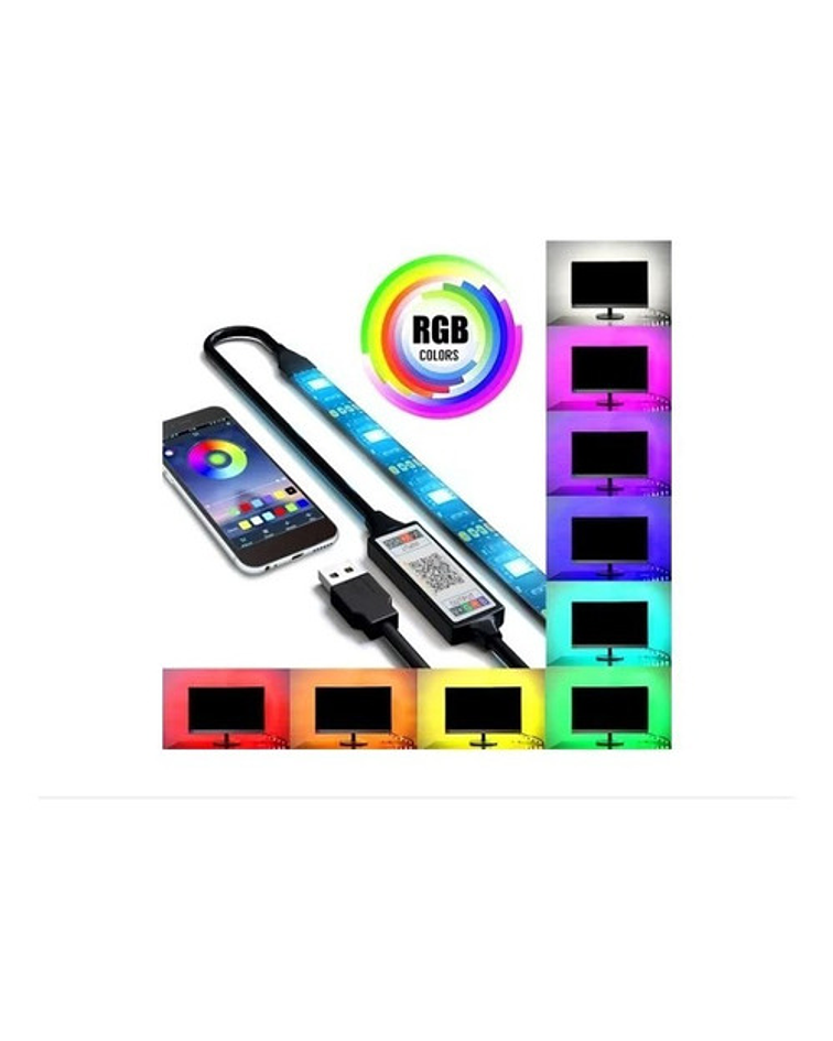 Tiktok Cinta Luces Rgb Led Colores Bluetooth Music/ Jp Ideas