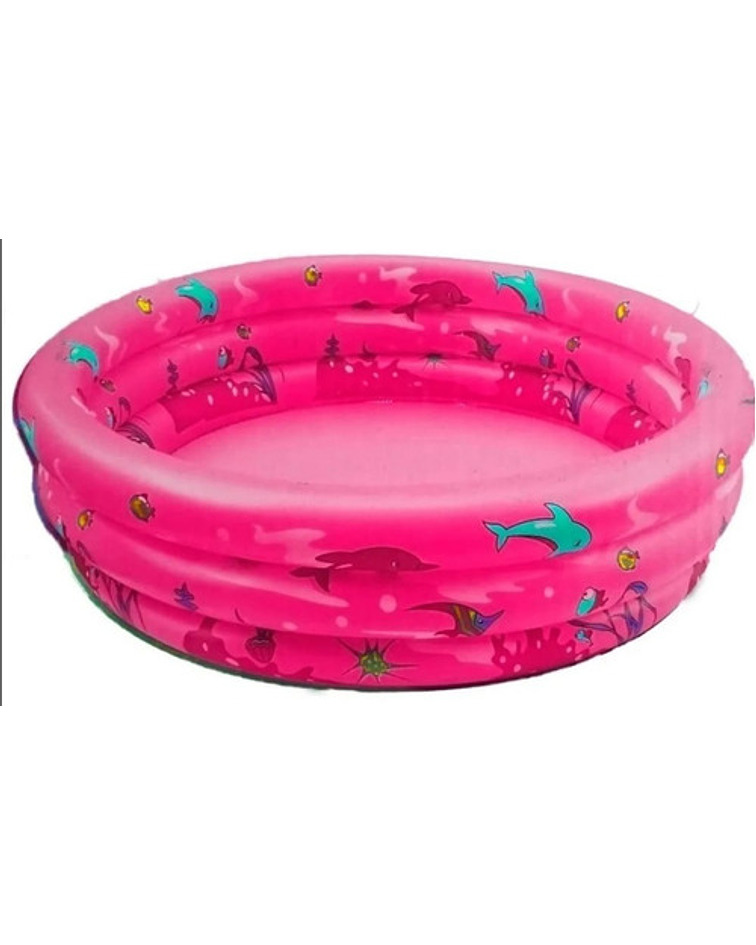 Piscina Inflable Niños Niñas 3 Anillos 120x40cm / Jp Ideas