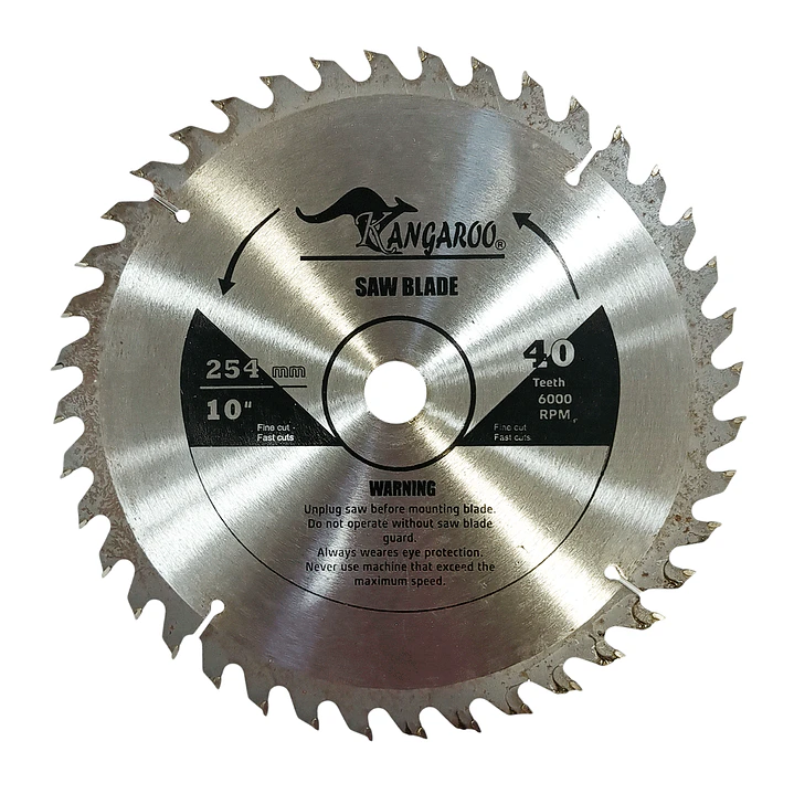 Disco Tungsteno 10 Pulgadas Corte De Madera 2