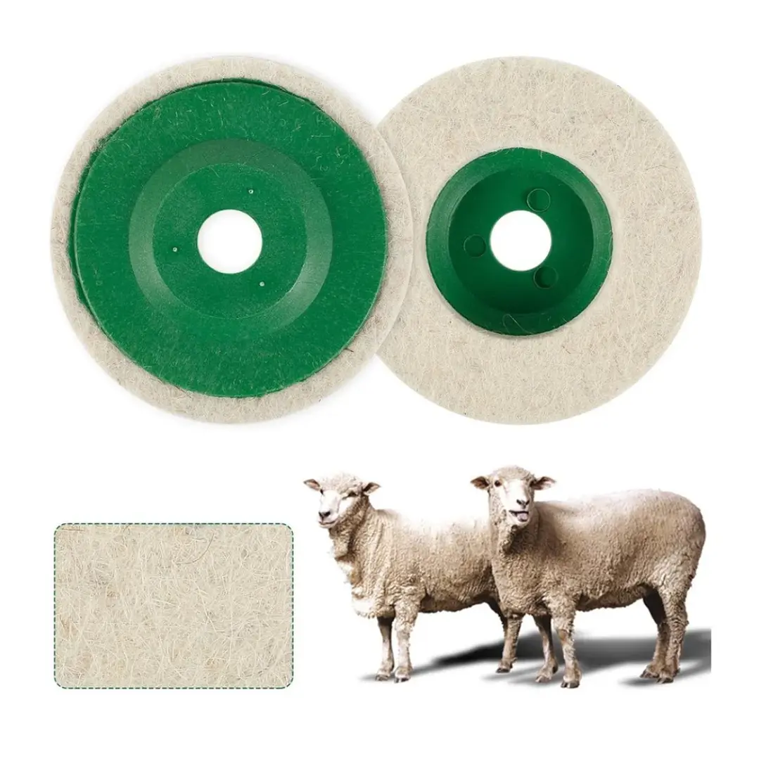 Disco De Fieltro De Lana Para Pulir 3