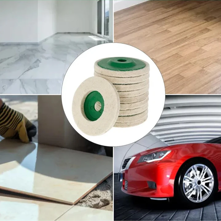 Disco De Fieltro De Lana Para Pulir 6