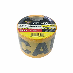 Cinta Amarilla De Precaución