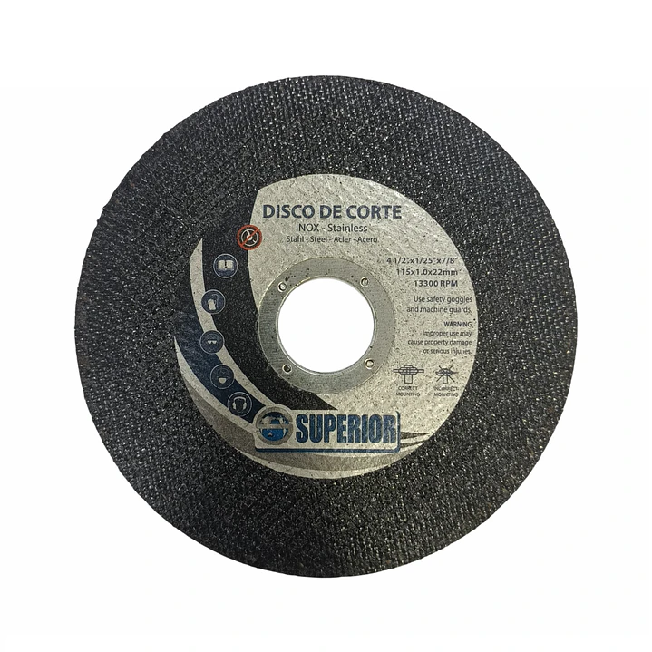 Disco Suprior 4 1/2 Pulgadas Para Corte De Metal 1
