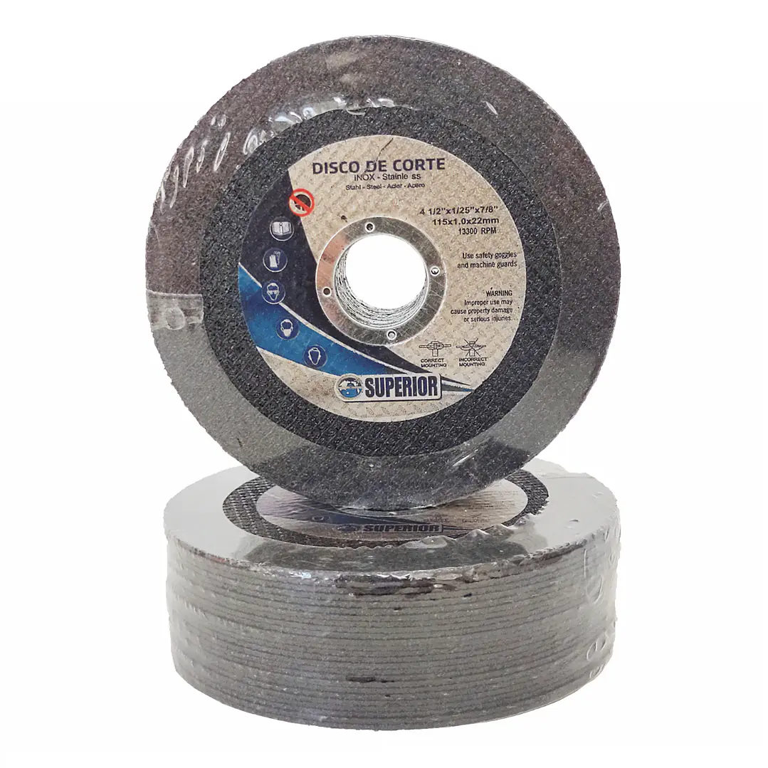 Disco Suprior 4 1/2 Pulgadas Para Corte De Metal 3
