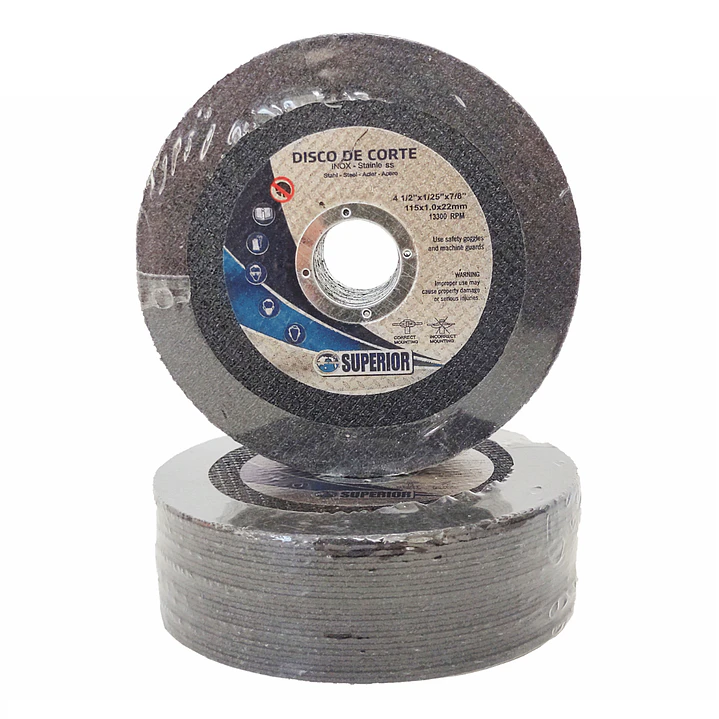 Disco Suprior 4 1/2 Pulgadas Para Corte De Metal 3