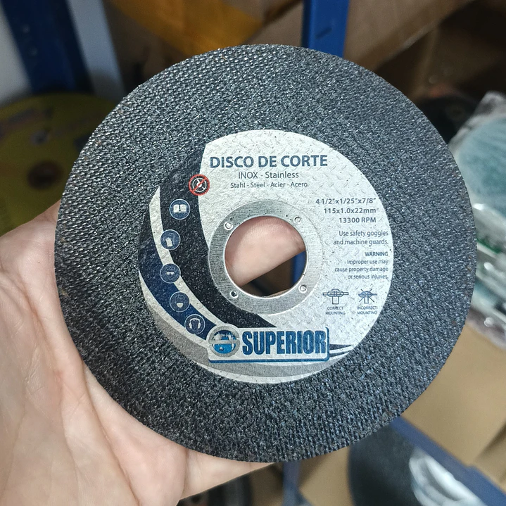 Disco Suprior 4 1/2 Pulgadas Para Corte De Metal 4