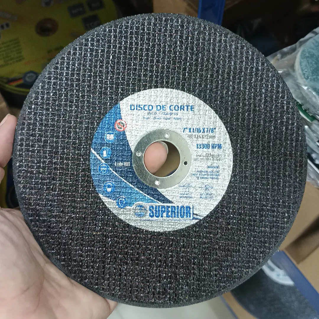 Disco Superior 7 Pulgadas Para Corte De Metal  4