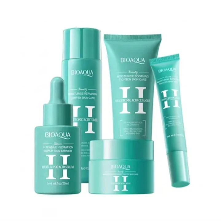 Kit Facial Bioaqua De Acido Hyalurónico 4