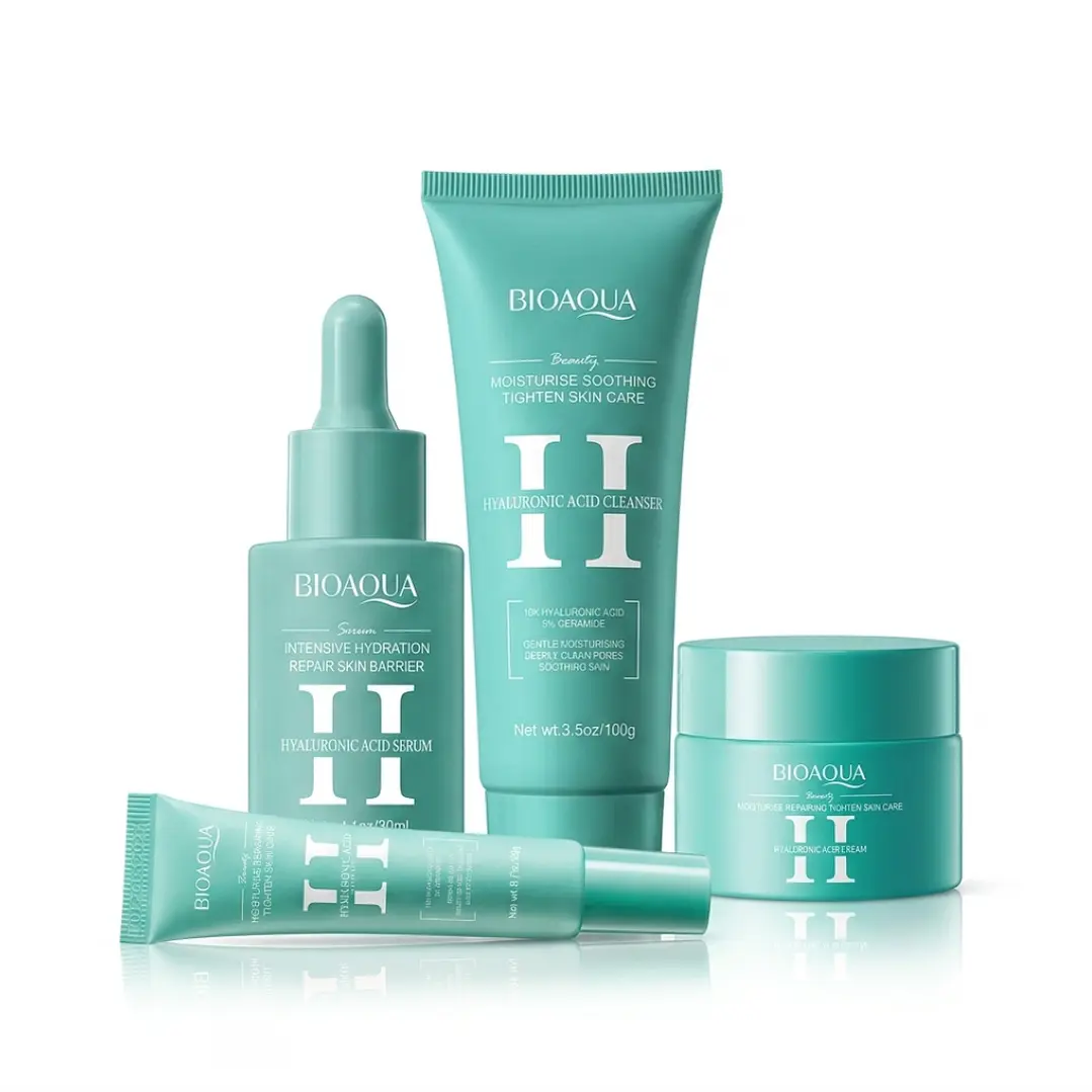 Kit Facial Bioaqua De Acido Hyalurónico 5