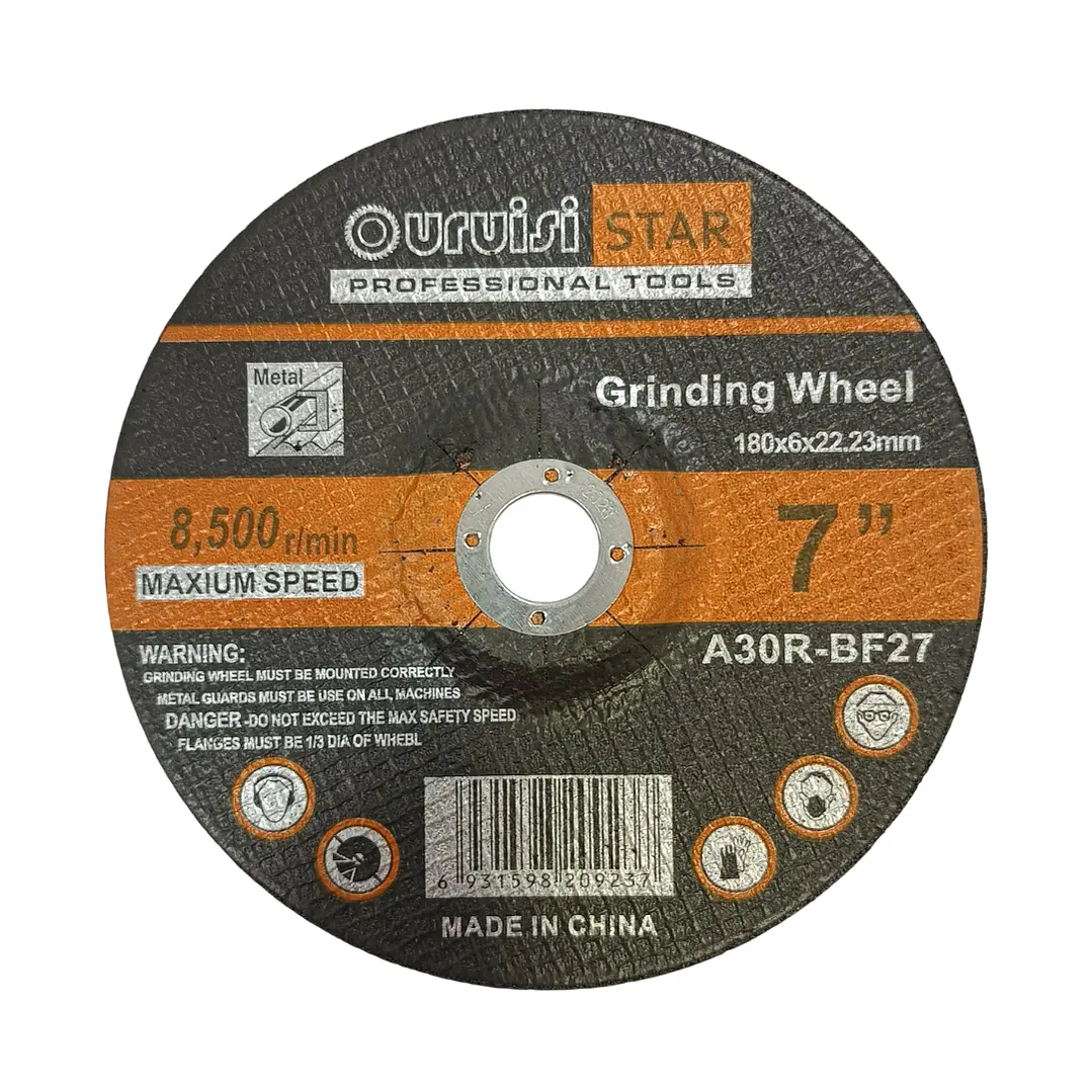 Disco 7 Pulgadas De Pulir o Desbaste De Metal 1