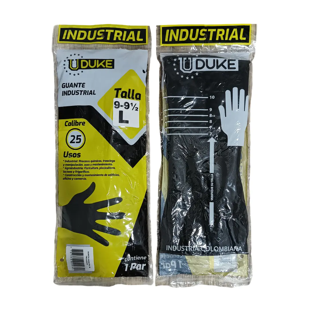 Guante Industrial Bicolor Calibre 25 EDuke 4
