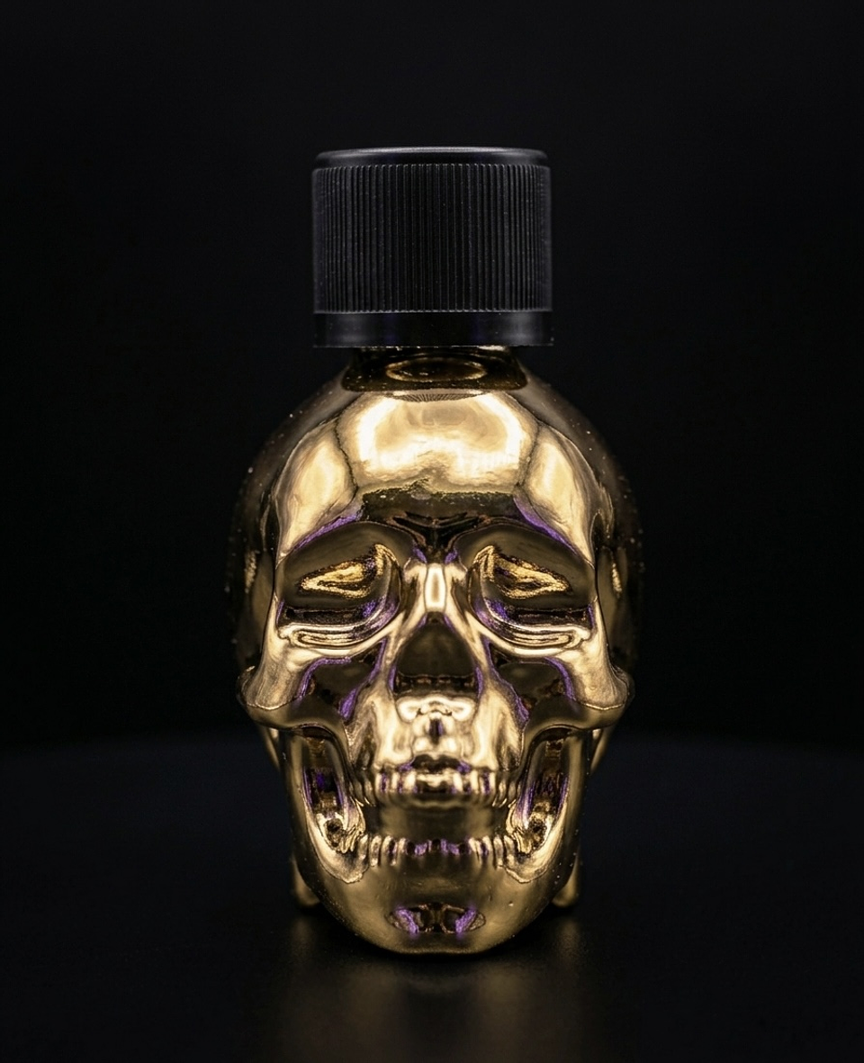 POPPER AMYL GOLD SKULL 1