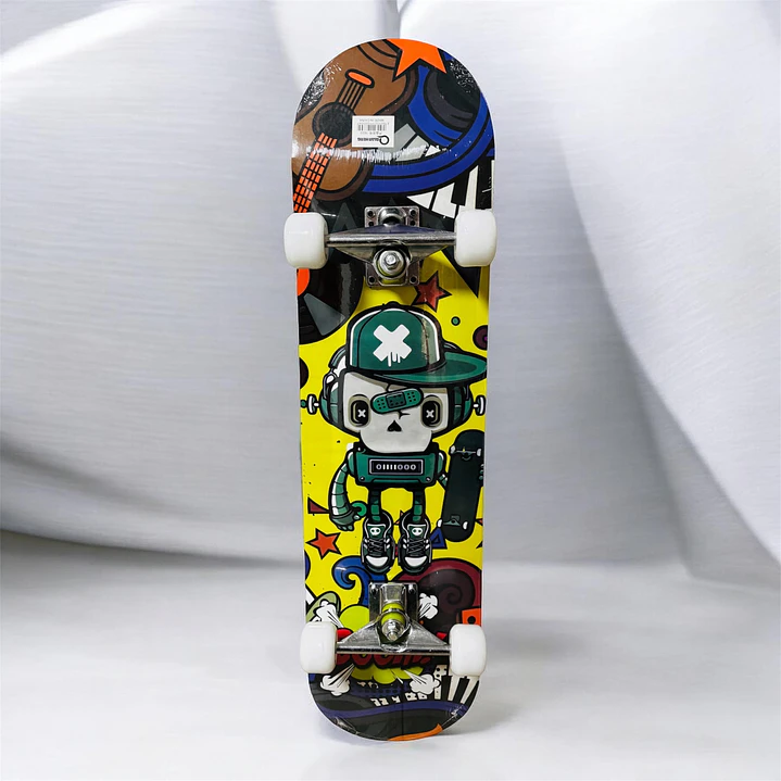 Skate Completo de Maple 80 cm ABEC-7 | Patineta Nivel Intermedio 11