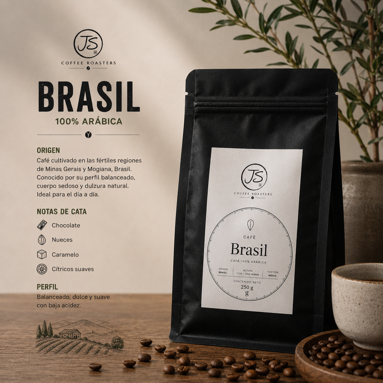Café Brasil - 1.000 grs