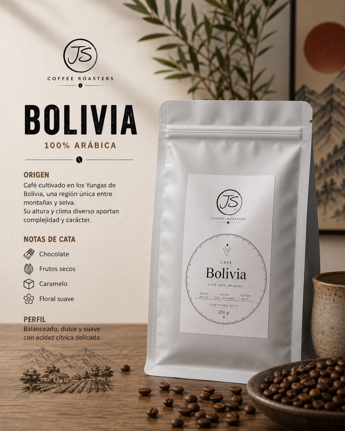 Café Bolivia 250 grs