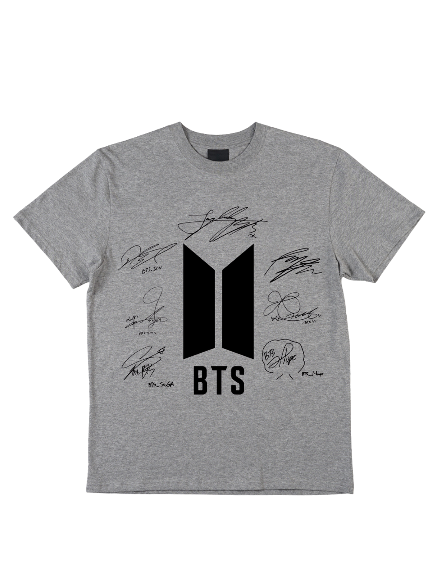 Polera firmas BTS 6