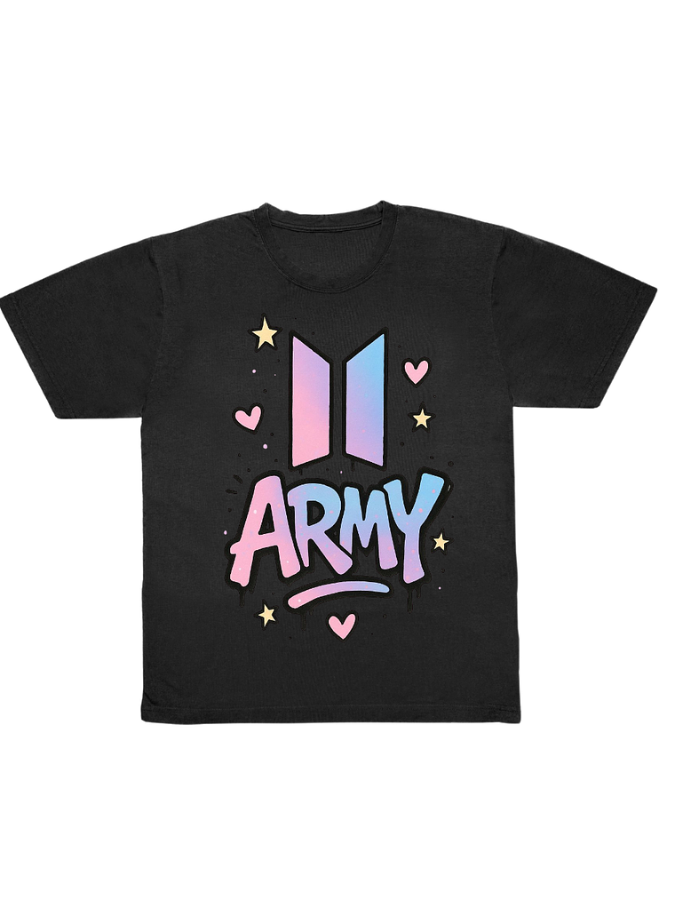 Polera Army BTS 3