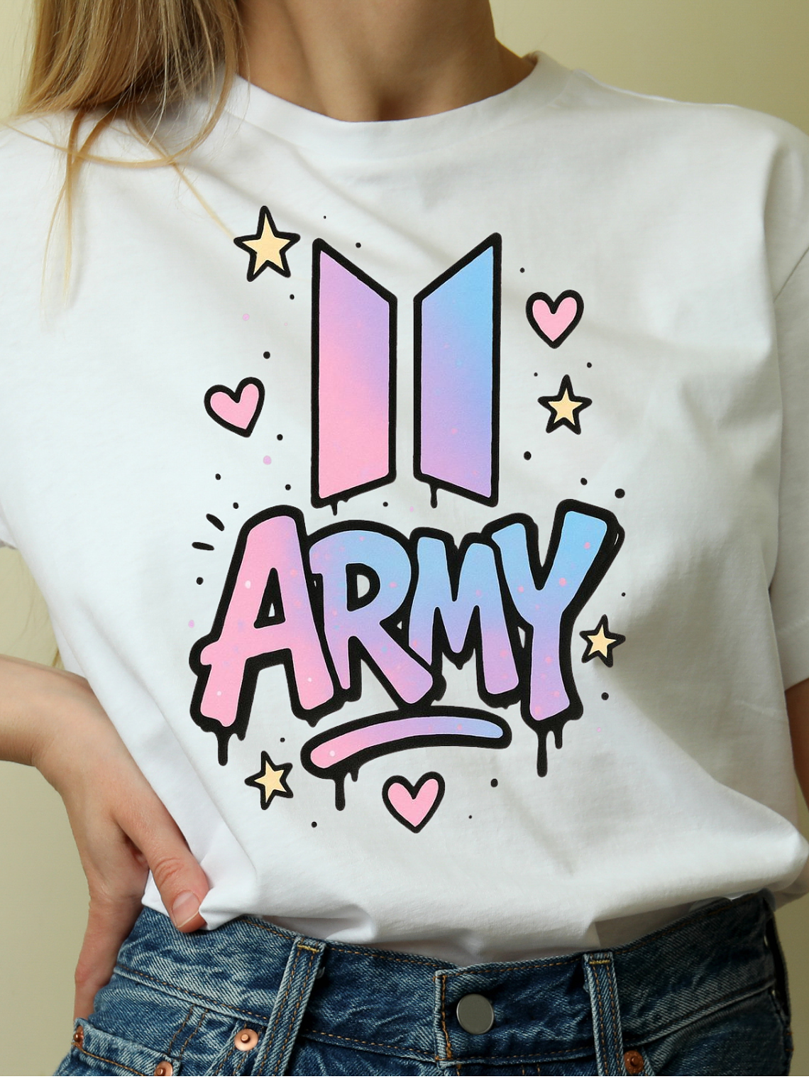 Polera Army BTS 1