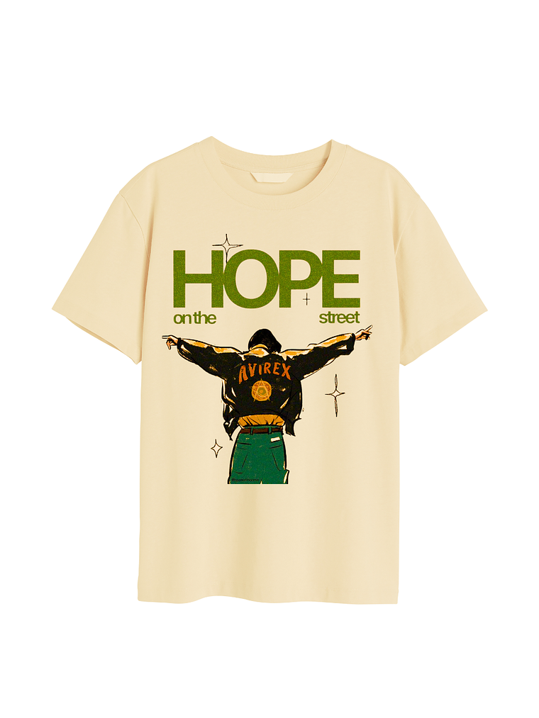 Polera Hope on the street 3