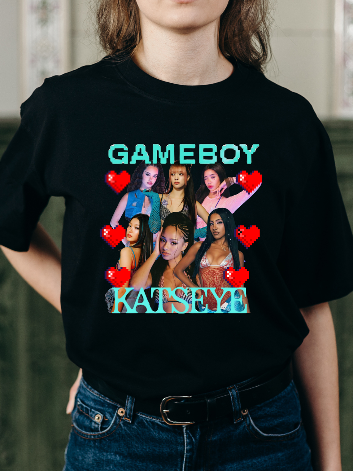 Polera Gameboy Katseye 1