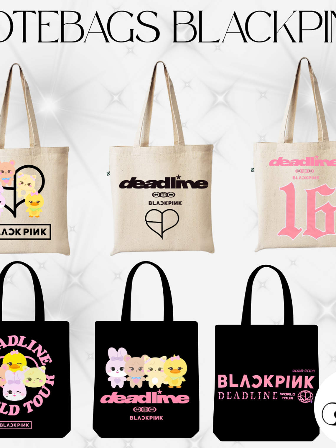 TOTEBAG BLACKPINK 1