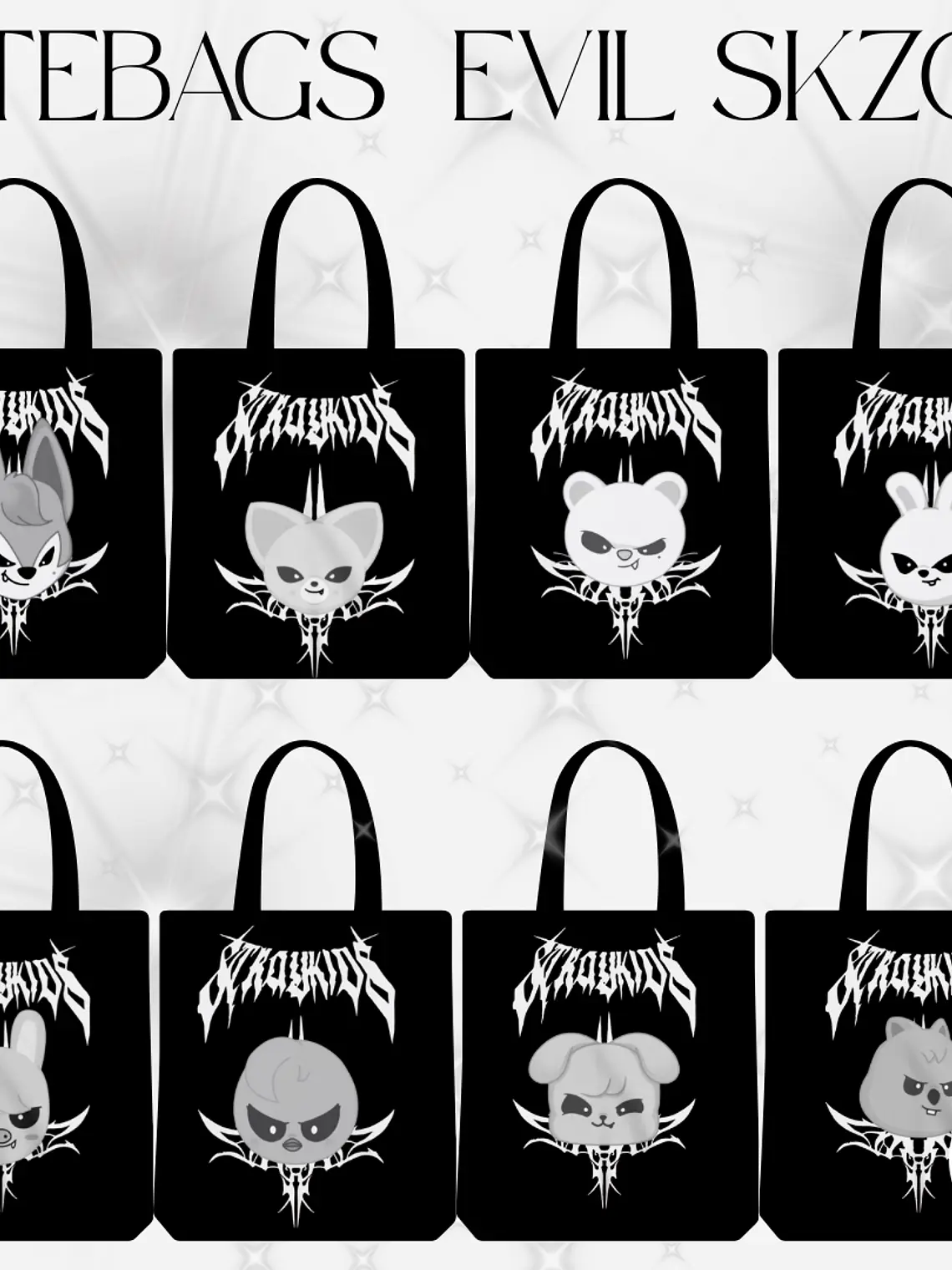 Totebag Evil Skzoo 1