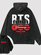 Poleron canguro Bts Arirang acid wash - Miniatura 3