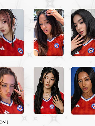 Pack photocard Katseye selección chilena 