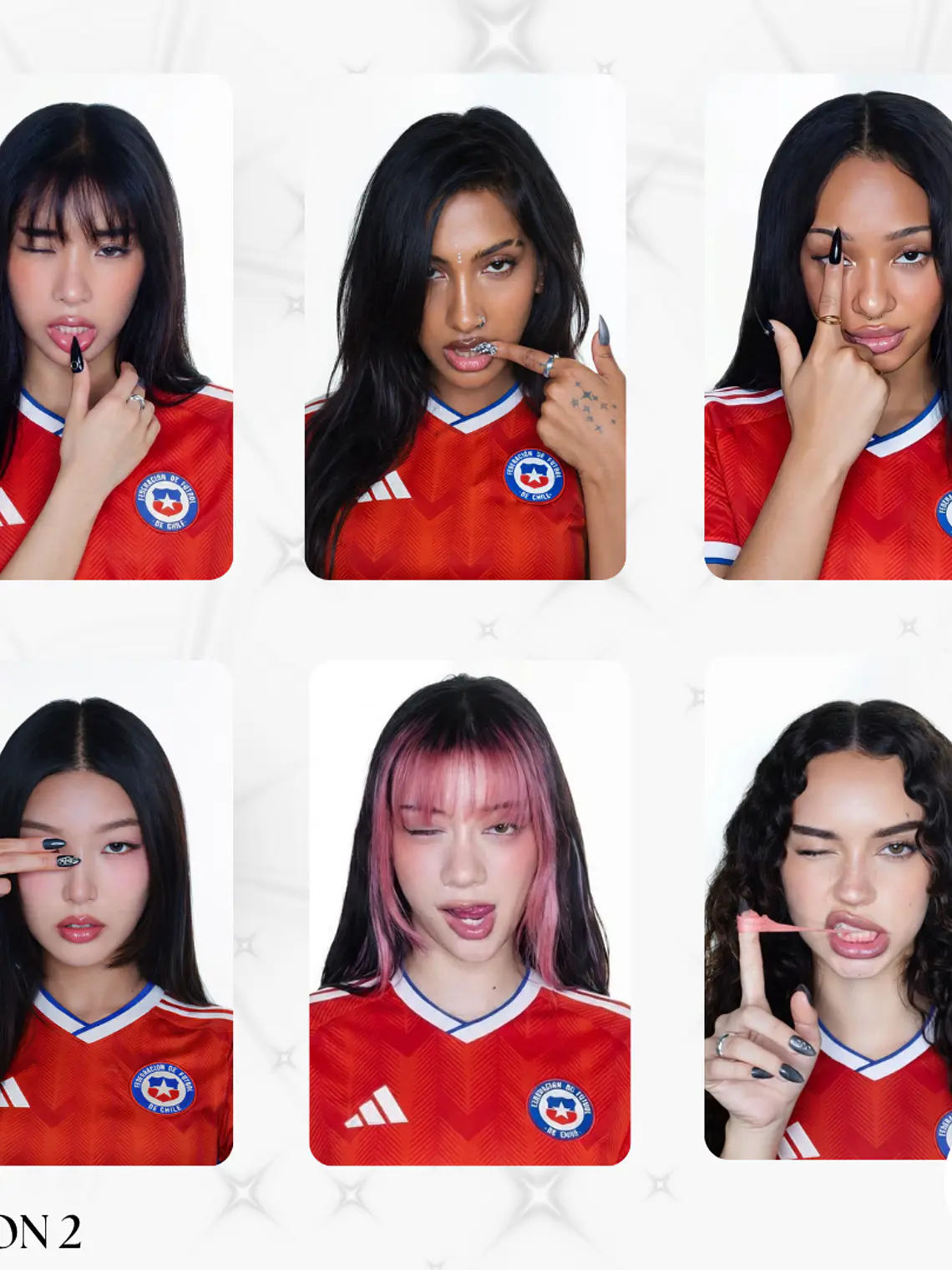 Pack photocard Katseye selección chilena  2